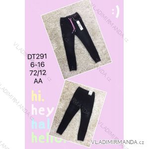 Jeans with bib children adolescent girls (4-12 years) SAD SAD20DT175