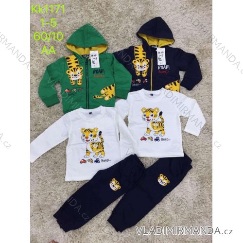 Sweatpants, hooded sweatshirt and t-shirt for children (1-5 years) SAD SAD20KK1070