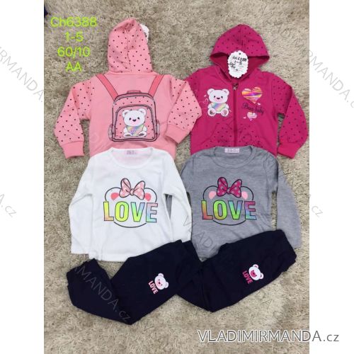 Sweatpants, hooded sweatshirt and t-shirt for children (1-5 years) SAD SAD20KK1070