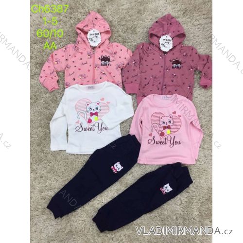 Sweatpants, hooded sweatshirt and t-shirt for children (1-5 years) SAD SAD20KK1070