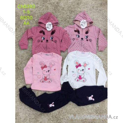 Sweatpants, hooded sweatshirt and t-shirt for children (1-5 years) SAD SAD20KK1070