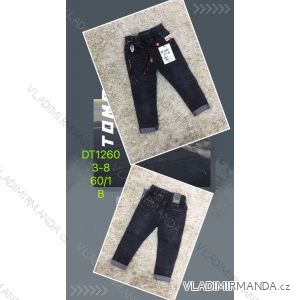 Jeans with bib children adolescent girls (4-12 years) SAD SAD20DT176