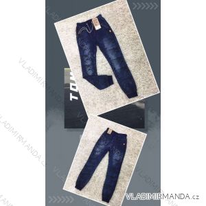 Jeans with bib children adolescent girls (4-12 years) SAD SAD20DT175