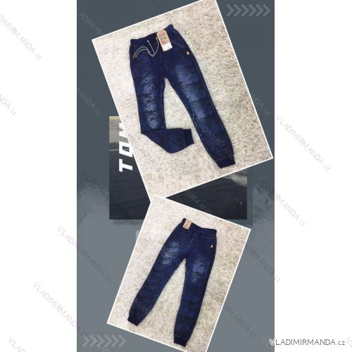 Jeans with bib children adolescent girls (4-12 years) SAD SAD20DT175