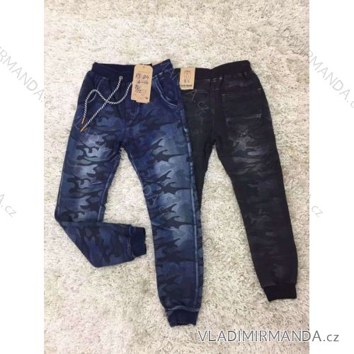 Jeans with bib children adolescent girls (4-12 years) SAD SAD20DT176