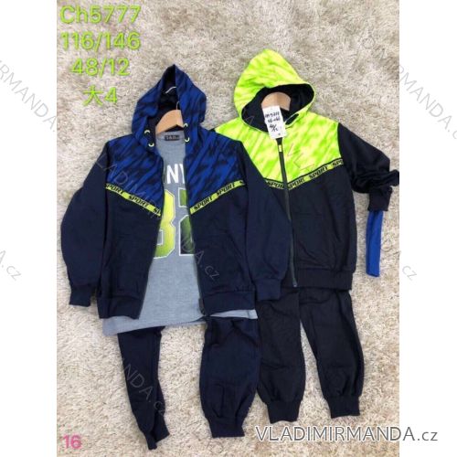 Tracksuit with T-Shirt for Boys (116-146) SAD SAD19CH5772