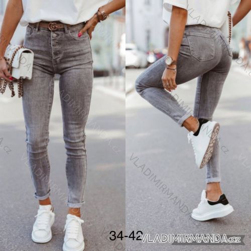 Rifle jeans dlouhé dámské (34-42) KATHY JEANS JAW216616