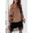 Women's Long Sleeve Sweater (S / M ONE SIZE) ITALIAN FASHION IMWA216590