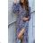 Summer Shirt Dress Long Sleeve Oversize Women's (S / M ONE SIZE) ITALIAN FASHION IMWM216078