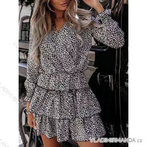 Women's Long Summer Long Sleeve Dress (S / M ONE SIZE) ITALIAN FASHION IMWG216100