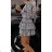 Women's Long Summer Long Sleeve Dress (S / M ONE SIZE) ITALIAN FASHION IMWG216100