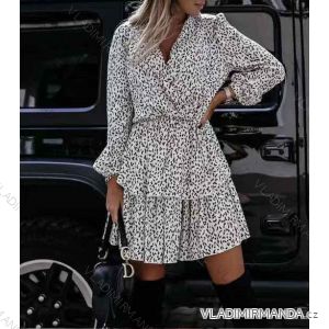 Women's Long Summer Long Sleeve Dress (S / M ONE SIZE) ITALIAN FASHION IMWG216100