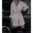 Women's Long Summer Long Sleeve Dress (S / M ONE SIZE) ITALIAN FASHION IMWG216100