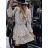 Women's Long Summer Long Sleeve Dress (S / M ONE SIZE) ITALIAN FASHION IMWG216100