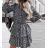 Women's Long Summer Long Sleeve Dress (S / M ONE SIZE) ITALIAN FASHION IMWG216100