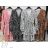 Women's Long Summer Long Sleeve Dress (S / M ONE SIZE) ITALIAN FASHION IMWG216100