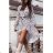 Women's Long Summer Long Sleeve Dress (S / M ONE SIZE) ITALIAN FASHION IMWG216100