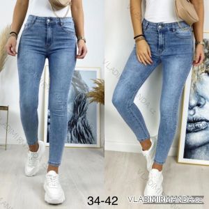 Rifle jeans dlouhé dámské (34-42) JEANS JAW216814