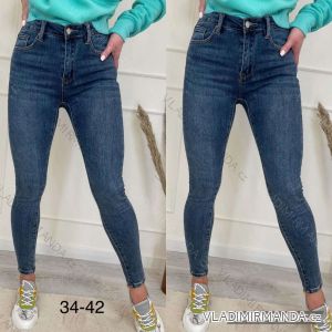 Rifle jeans dlouhé dámské (34-42) JEANS JAW216814