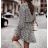 Women's Long Summer Long Sleeve Dress (S / M ONE SIZE) ITALIAN FASHION IMWG216100