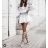 Women's Long Summer Long Sleeve Dress (S / M ONE SIZE) ITALIAN FASHION IMWG216100