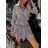 Women's Long Sleeve Dress (S / M ONE SIZE) ITALIAN FASHION IMWE216675