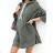 Women's Hooded Long Sleeve Dress (M / L ONE SIZE) ITALIAN FASHION IMWG216854