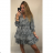 Women's Long Sleeve Dress (S / M ONE SIZE) ITALIAN FASHION IMWE216675