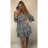 Women's Long Sleeve Dress (S / M ONE SIZE) ITALIAN FASHION IMWE216675