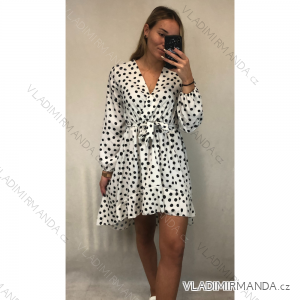 Women's Long Summer Long Sleeve Dress (S / M ONE SIZE) ITALIAN FASHION IMWG216100