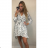 Women's Long Summer Long Sleeve Dress (S / M ONE SIZE) ITALIAN FASHION IMWG216100