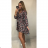 Women's Long Summer Long Sleeve Dress (S / M ONE SIZE) ITALIAN FASHION IMWG216100