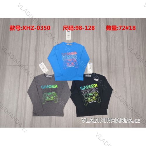 Children's boys' short sleeve t-shirt (98-128) ACTIVE SPORT ACT21XHZ-0350