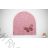 Autumn knitted girls' hat (4-9 YEARS) POLISH MANUFACTURE PV421CEPICE