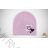 Autumn knitted girls' hat (4-9 YEARS) POLISH MANUFACTURE PV421CEPICE