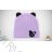 Autumn knitted girls' hat (4-9 YEARS) POLISH MANUFACTURE PV421CEPICE