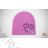 Autumn knitted girls' hat (4-9 YEARS) POLISH MANUFACTURE PV421CEPICE