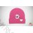 Autumn knitted girls' hat (4-9 YEARS) POLISH MANUFACTURE PV421CEPICE