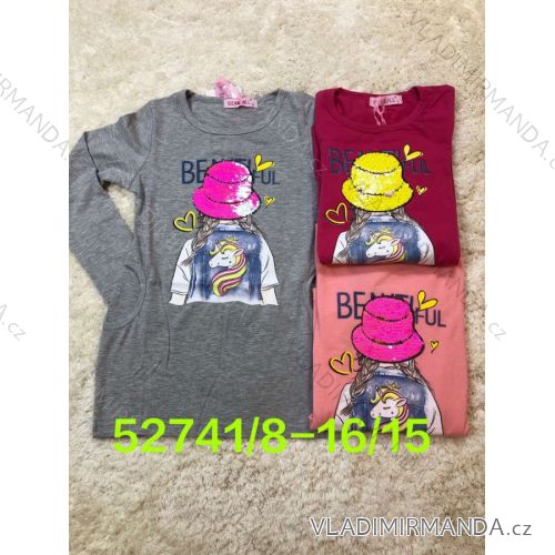 T-shirt long sleeve kids and youth girls (8-16 years) SEAGULL SEA19CSQ-52435