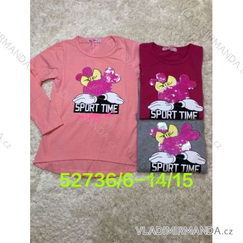 T-shirt long sleeve kids and youth girls (8-16 years) SEAGULL SEA19CSQ-52435