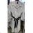 Elegant Long Sleeve Dress Women (S / M.ONE SIZE) ITALIAN FASHION IMM211302