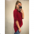 Košile/halenka 3/4 rukáv dámská oversize (S/M ONE SIZE) ITALSKá MóDA IMM21103/DR Wine S / M