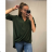 Košile/halenka 3/4 rukáv dámská oversize (S/M ONE SIZE) ITALSKá MóDA IMM21103/DR Wine S / M