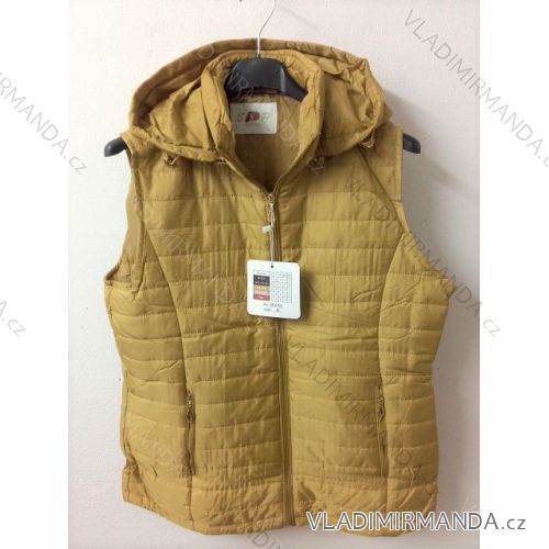 Women's autumn vest with hood (M-3XL) ACTIVE SPORTS SP2102