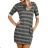 Classic Warm Long Sleeve Dress Women's (L / XL ONE SIZE) ITALIAN FASHION IMD211121