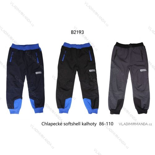 Children's softshell pants (86-110) WOLF B2193