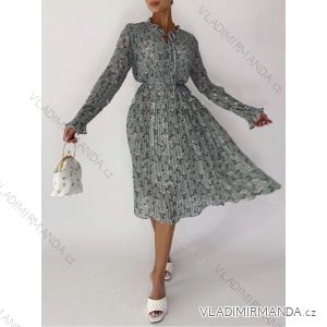 Women's Long Sleeve Dress (S / M ONE SIZE) ITALIAN FASHION IMWG216877