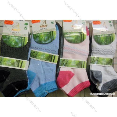 Women's ankle bamboo socks (35-42) AMZF FBU-5074
