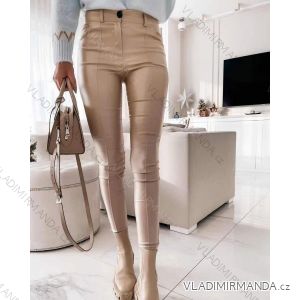 Women's eco-leather pants (S / M ONE SIZE) ITALIAN FASHION IMWA216574