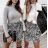 Blouse long sleeve with ruffles women (UNI S / L) ITALIAN FASHION IMK20159